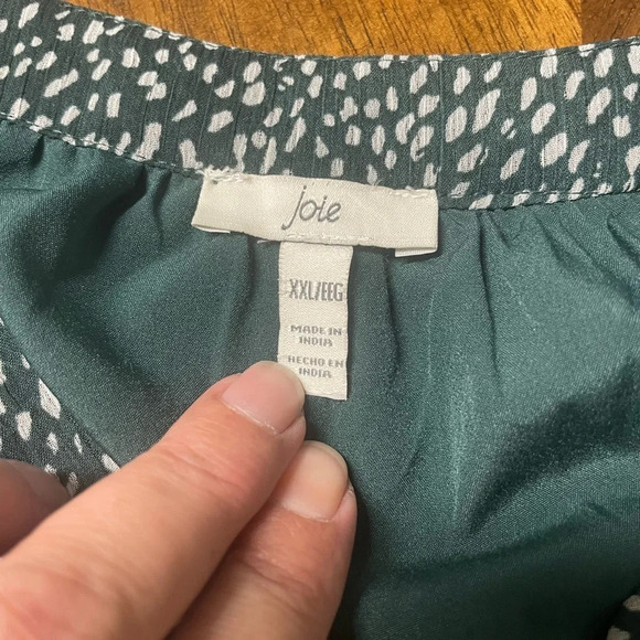 Joie Limited Edition Balloon Sleeve Dress Arctic Animal Spot Office XXL - Picture 5 of 10